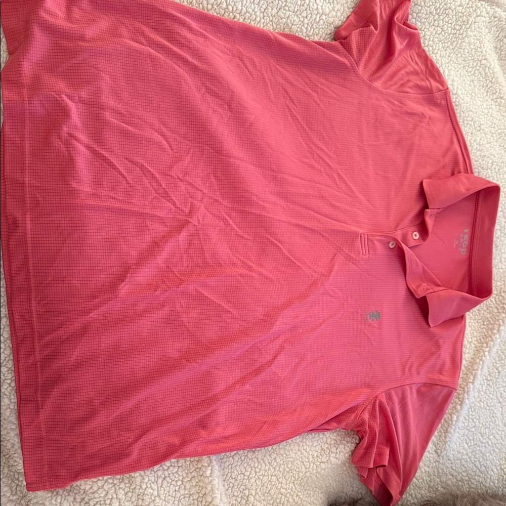 Izod Golf Pink Polo Shirt